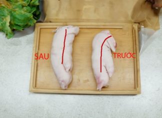 How to differentiate between front and back bacon leg to avoid buying the wrong one