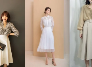 Beautiful and suitable midi skirts for women of all ages