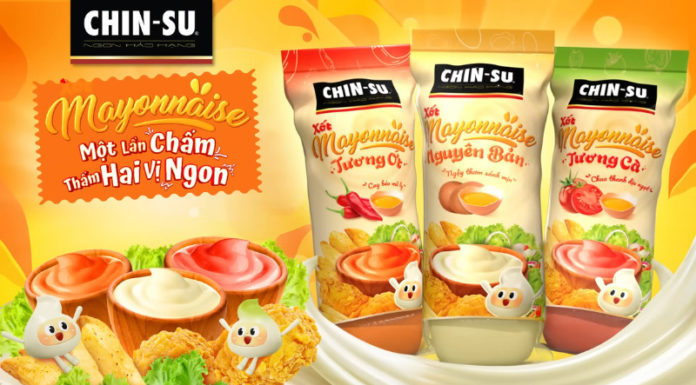 CHIN-SU introduces 3 new delicious mayonnaise sauces, perfect for any dipping!
