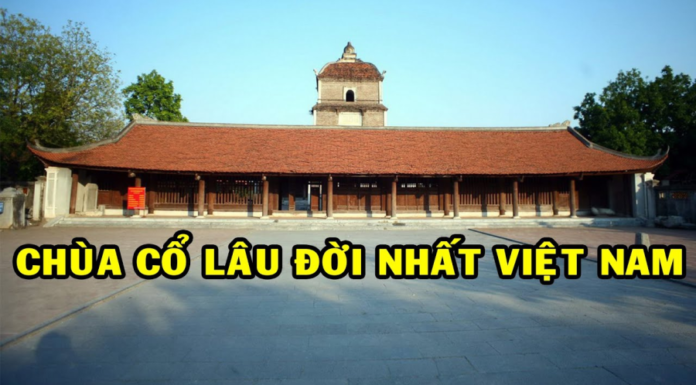 The oldest temple in Vietnam that has existed for nearly 2000 years?