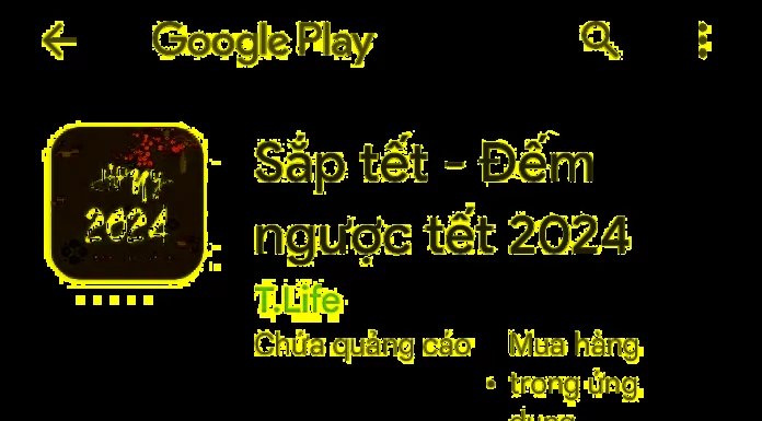 Countdown to Tet 2024 – Stunning Timer for Android and iPhone Screens