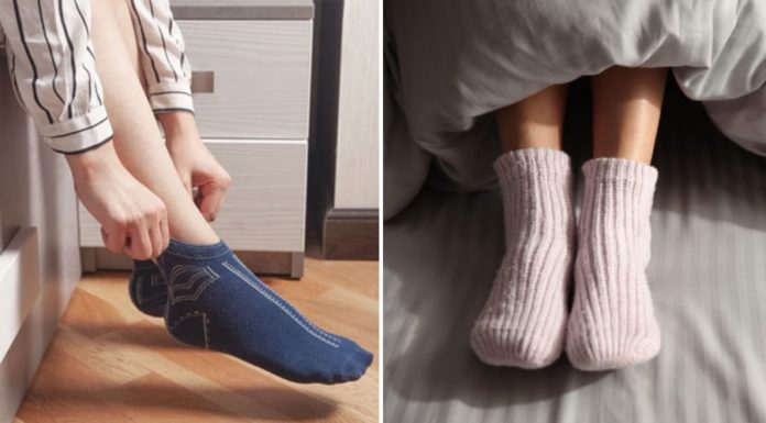 Should you wear socks while sleeping in cold weather?