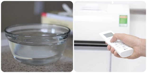 Should you put a water bowl in the air conditioner room?