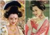 Why is the Emperor infatuated and fond of Consort Duong Quy Phi despite her heavy and exuberant physique?