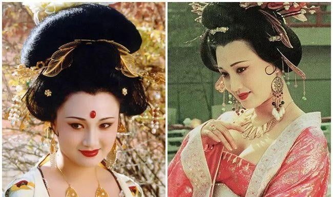 Why is the Emperor infatuated and fond of Consort Duong Quy Phi despite her heavy and exuberant physique?