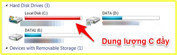 How to Clear a Full C Drive