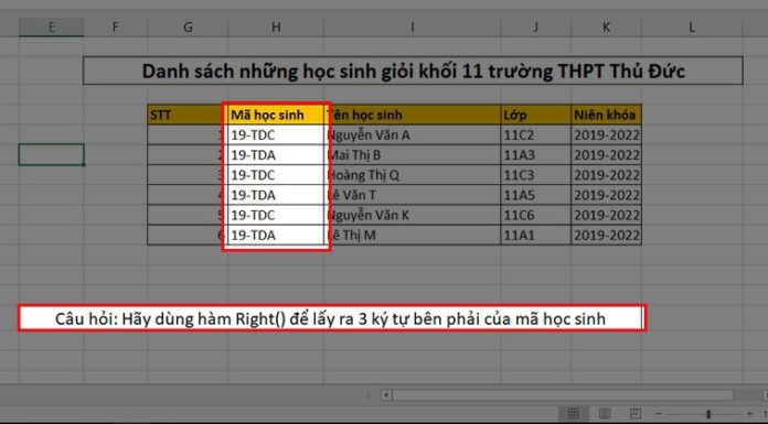 What is the Excel Right function? Simple and illustrated examples on how to use the Excel Right function.