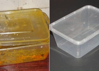 No need to scrub, this magical box can clean grease stains from dishes without any hassle
