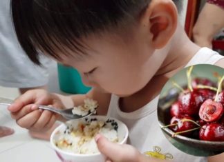 What should mothers feed their children for an easily digestible dinner and a good night’s sleep?