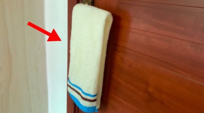 The Best Nighttime Habit: Hang Your Towel on the Door Handle, Surprising Benefits that Few Know