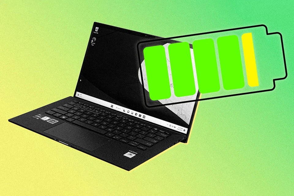 The simplest way to check laptop battery on Windows 10 and Windows 11