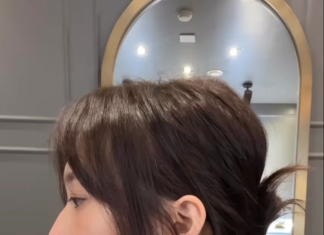 2 Simple and Beautiful Bun Hairstyles for a Chic Look with Turtleneck Sweaters