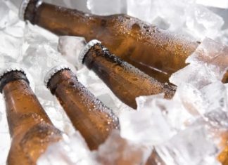 Quick tip for chilling beer super fast