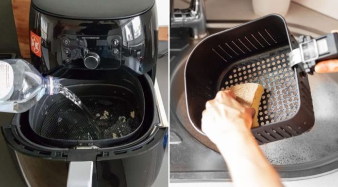 Clean your air fryer in just 3 minutes without scrubbing – say goodbye to grease!