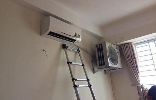 Start of season Air conditioner installation “wrong so wrong” don’t ask why the electricity bill skyrocketed.