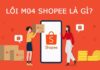 What is the error M04 on Shopee account? What are the causes? How to fix it?