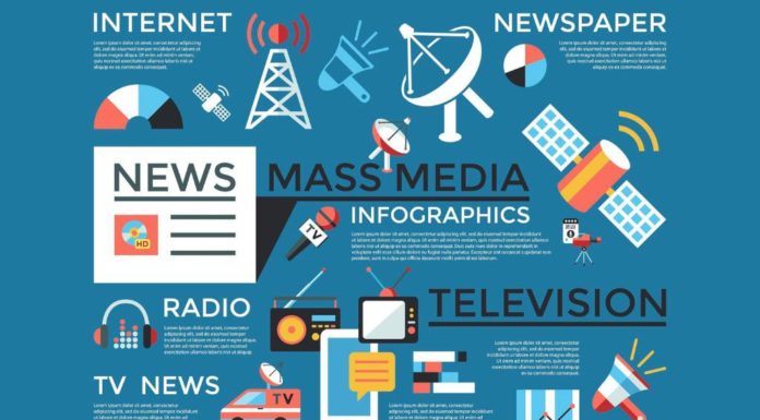 What is Mass media? How does it differ from social media?