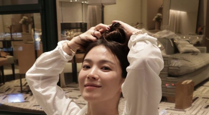 Korean beauties flaunt their bare faces: Song Hye Kyo creates a sensation online