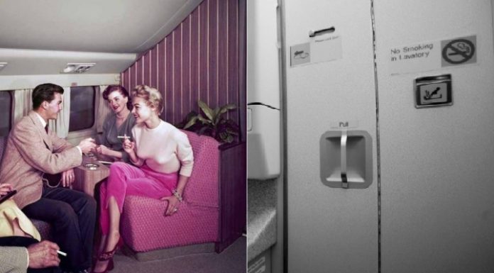 Why are smoking bans on airplanes still accompanied by ashtrays?