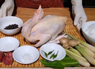 Don’t just boil it, this steamed chicken with salt will have a golden and fragrant color, and is doubly nutritious with its sweet and savory taste