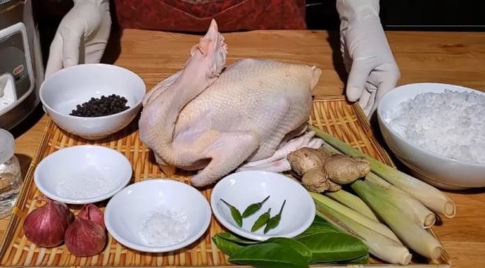 Don’t just boil it, this steamed chicken with salt will have a golden and fragrant color, and is doubly nutritious with its sweet and savory taste