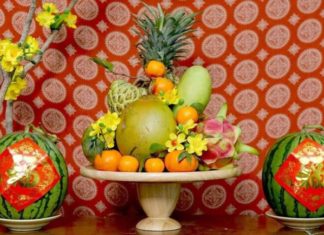 Should you place the fruit plate on the right or left side of the altar? Simple principle but few people know