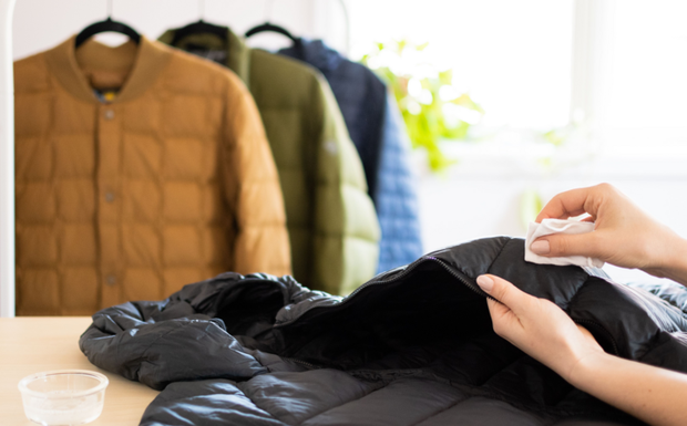 How to clean puffy down jackets without washing
