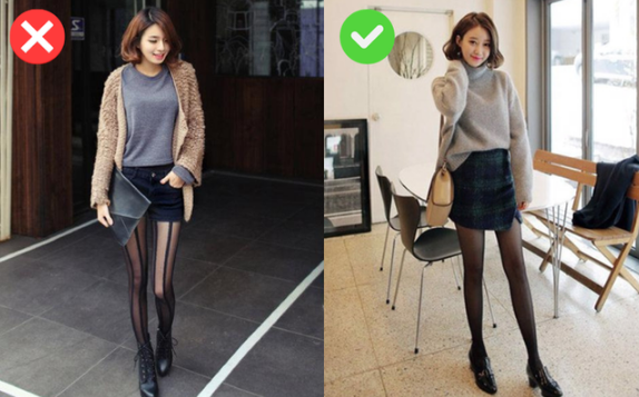 Wear one of these 4 types of tights and you’ll definitely be criticized for being clumsy