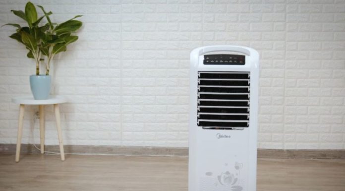 How much does an air cooler consume in electricity per month?
