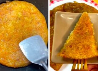 Don’t immediately drop the glutinous rice cakes into the frying pan: This method ensures crispy and non-greasy cakes.