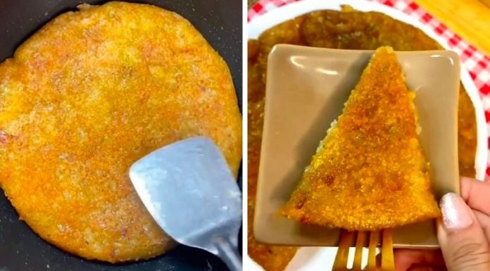 Don’t immediately drop the glutinous rice cakes into the frying pan: This method ensures crispy and non-greasy cakes.