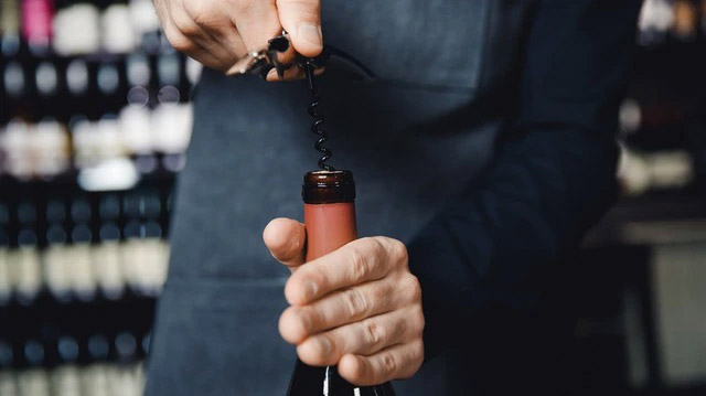 Button up and put leftover wine in the fridge, turns out this is the wrong way