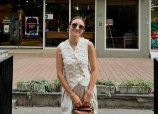 Hot mom Salim shares stylish outfit ideas with the beloved high-waisted pants for all ladies