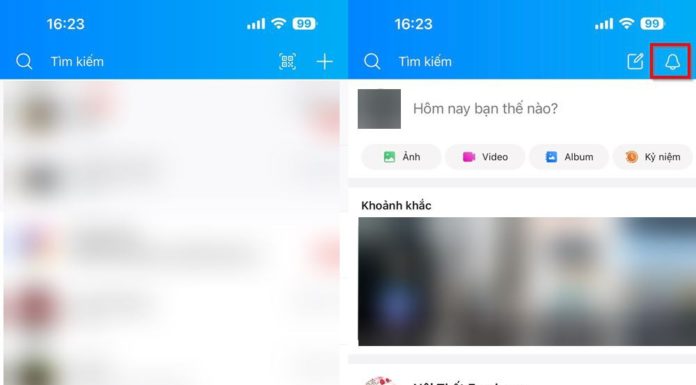 Turn off new activity notifications from your friends on Zalo to avoid being disturbed