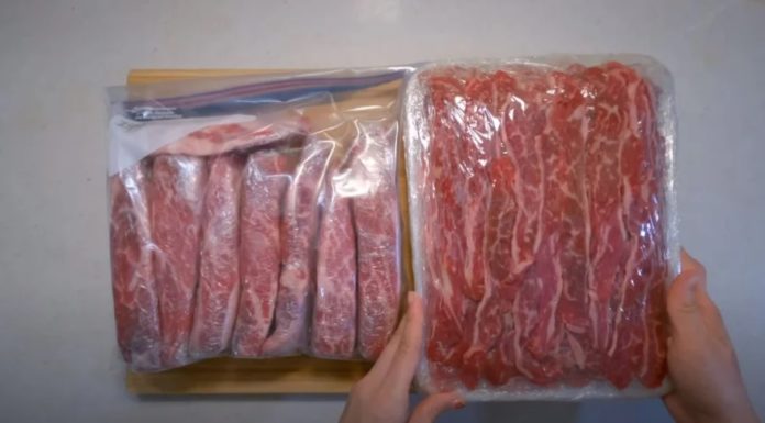 Don’t just put beef in the fridge, do one more step, meat lasts for a month and still delicious, tender, and sweet.