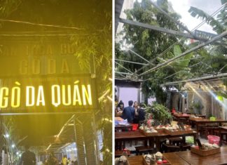 Try the flavorful and rich-tasting Central Vietnamese-style crispy pancakes with shrimp paste on Binh Thanh alley.