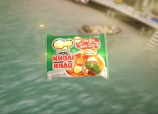 Try the delicious and flavorful Khoai Khau’s tangy and spicy shrimp sa teu dish now!