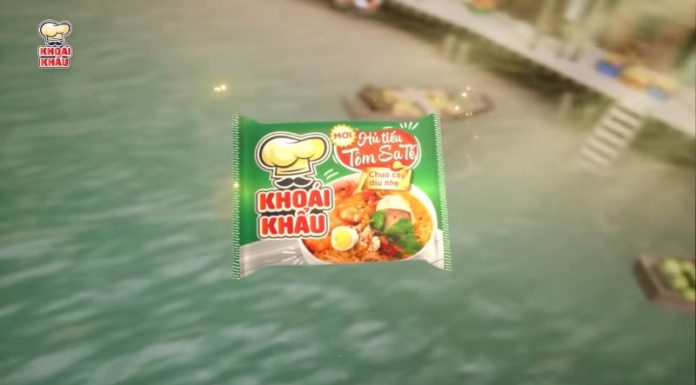 Try the delicious and flavorful Khoai Khau’s tangy and spicy shrimp sa teu dish now!