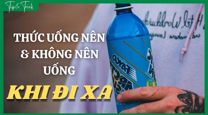 What to Drink and Avoid When Traveling Back to the Countryside by Motorbike