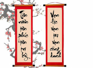 Beautiful Images of Traditional Vietnamese New Year Couplets