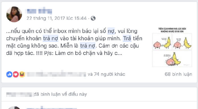 Don’t forget to ‘pay off debts before Tet’ for a prosperous new year.