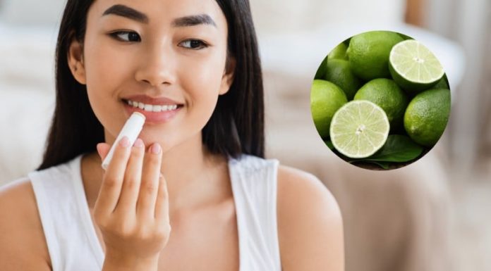 Brighten your lips using lemon or tomato to get rid of dark pigmentation.