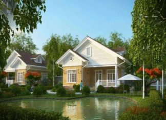 No pond in front of the house, no window at the back – is it good or bad, as the old saying goes?