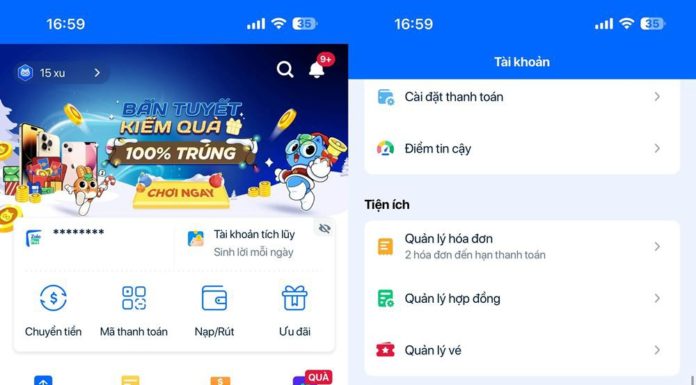 How to adjust the auto-lock time on ZaloPay for a safer wallet