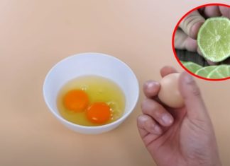 Squeeze a few drops of lemon into the eggs before putting them in the frying pan, surprising benefits that not everyone knows