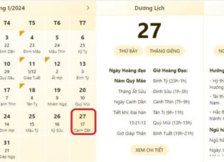 Most accurate and reliable time and lunar calendar on January 27, 2024