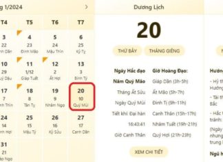 Best and most accurate time and lunar calendar on January 20th, 2024