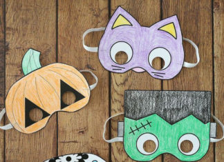Creating a Homemade Halloween Paper Mask – A Step-by-Step Guide for Kids