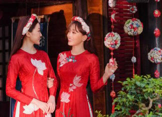 5 Beautiful and Romantic Tet 2024 Ao Dai Designs for Elegant Ladies