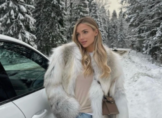 Winter is ending, but fashionable fur coats are still highly sought after by stylish women